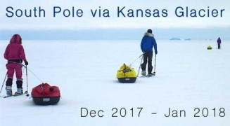 South Pole via Kansas Glacier